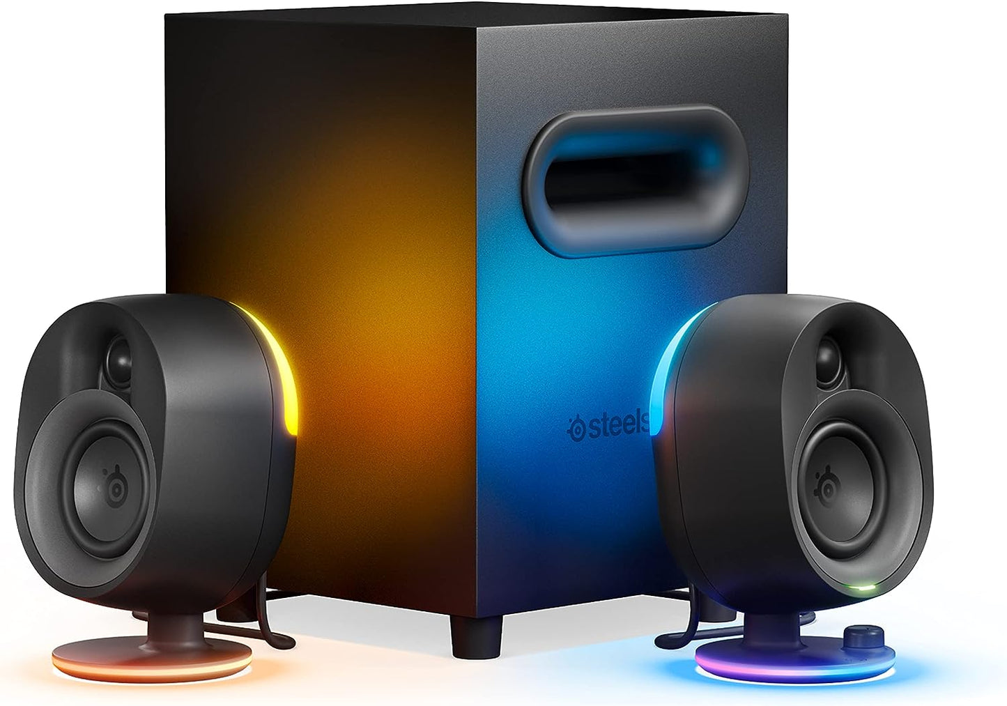 SteelSeries Arena 9 - 5.1-Gaming-Lautsprecher – 5.1 USB Surround-Sound