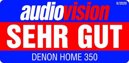Denon Home 150 Multiroom-Lautsprecher, HiFi Lautsprecher mit HEOS Built-in, Alexa integriert, WLAN, Bluetooth, USB, AirPlay 2, Hi-Res Audio, weiß