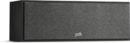 Polk Audio Monitor XT35 schlanker Center Lautsprecher, Hi-Res Zertifiziert, kompatibel mit Dolby Atmos und DTS:X (Stück), Schwarz