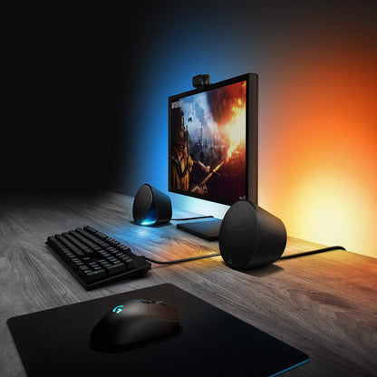 Logitech G560 PC Gaming Lautsprecher mit DTS:X Ultra Surround Sound,