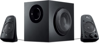 Logitech Z623 Lautsprecher-System mit Subwoofer, Satter Bass, 400 Watt Spitzenleistung