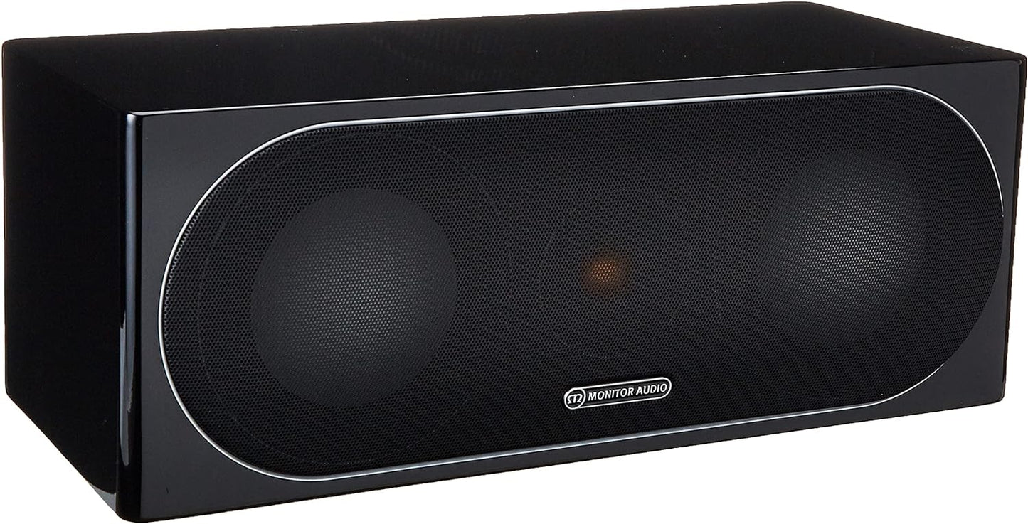 MONITOR AUDIO Radius 200 Lautsprecher (schwarz, Tisch/Ablage, Speaker Set Unit, verkabelt, 60-35.000 Hz)