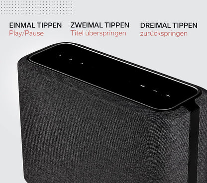 Denon Home 150 Multiroom-Lautsprecher, HiFi Lautsprecher mit HEOS Built-in, Alexa integriert, WLAN, Bluetooth, USB, AirPlay 2, Hi-Res Audio, weiß