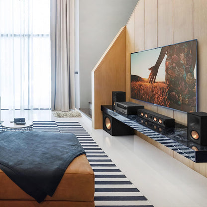 Klipsch R-30C Schwarz (Einheit) - Zentrallautsprecher für Heimkino - 100 W / 400 W - 8 Ohm