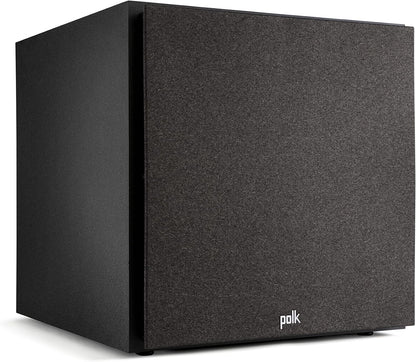 Polk Audio Monitor XT35 schlanker Center Lautsprecher, Hi-Res Zertifiziert, kompatibel mit Dolby Atmos und DTS:X (Stück), Schwarz