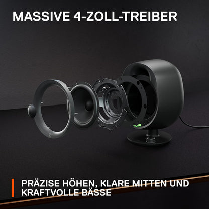 SteelSeries Arena 7 - 2.1-Gaming-Lautsprecher