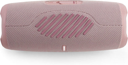 JBL Charge 5 Bluetooth-Lautsprecher in Schwarz – Wasserfeste, portable Boombox mit integrierter Powerbank – Eine Akku-Ladung für bis zu 20 Stunden kabellosen Musikgenuss