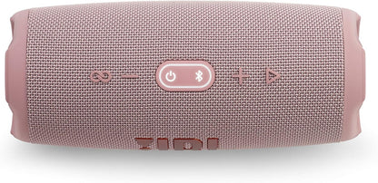 JBL Charge 5 Bluetooth-Lautsprecher in Schwarz – Wasserfeste, portable Boombox mit integrierter Powerbank – Eine Akku-Ladung für bis zu 20 Stunden kabellosen Musikgenuss