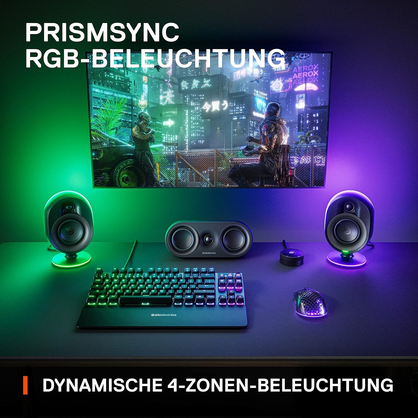 SteelSeries Arena 7 - 2.1-Gaming-Lautsprecher