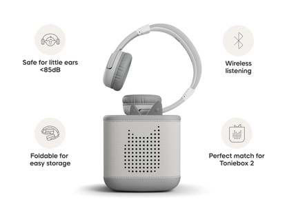 Bluetooth Headphones: Moon Gray