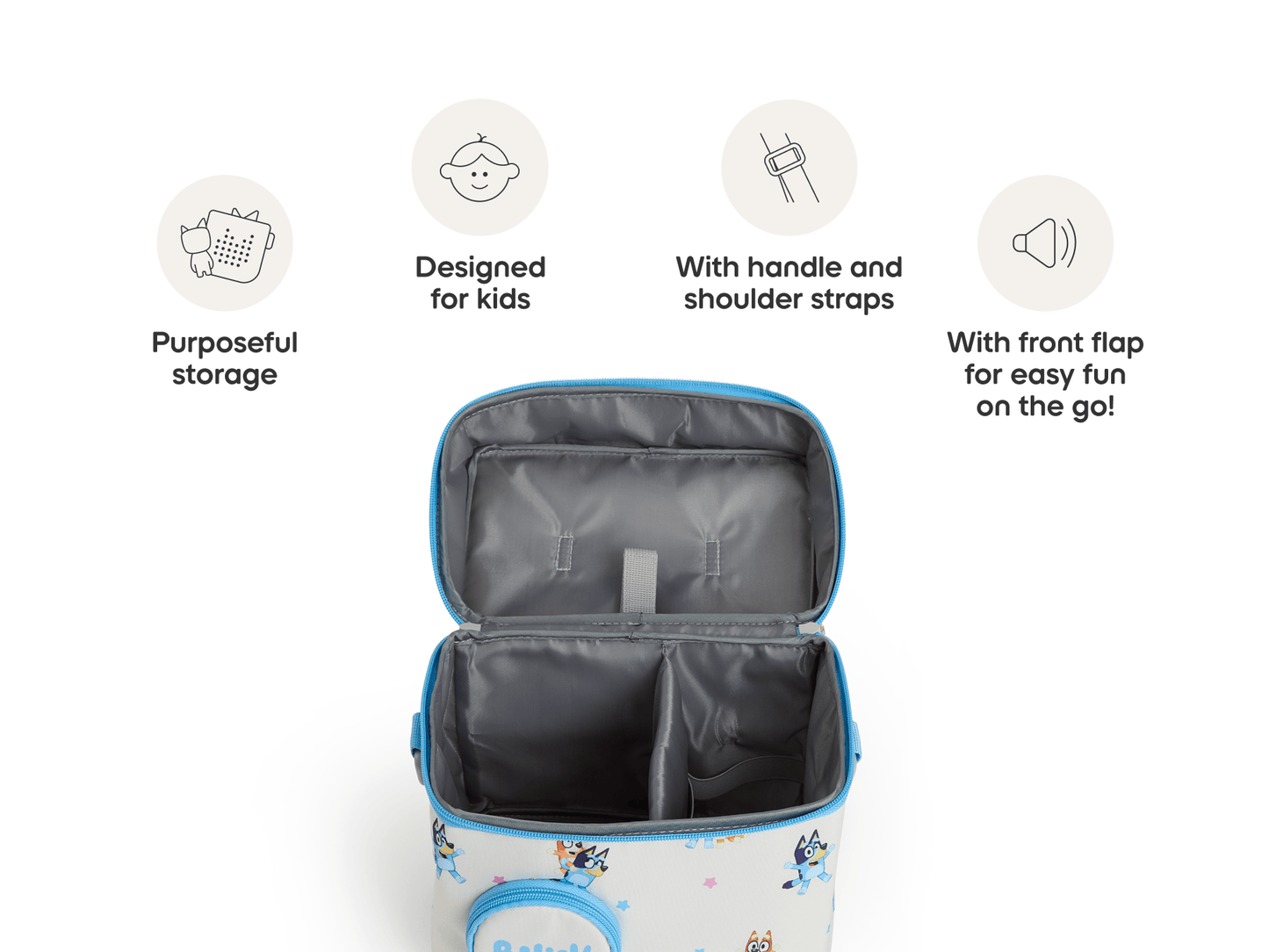 Listen & Go Carrying Case for Toniebox - Bluey