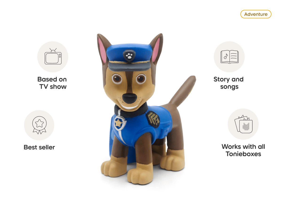 PAW Patrol: Chase Toniebox 2 Starter Set - Sky Blue