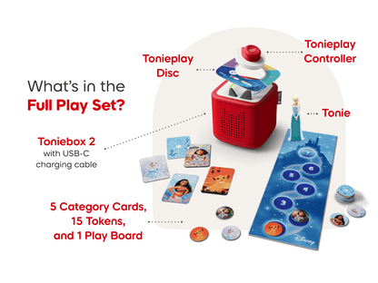 Disney Frozen Toniebox 2 Play Set - Sky Blue