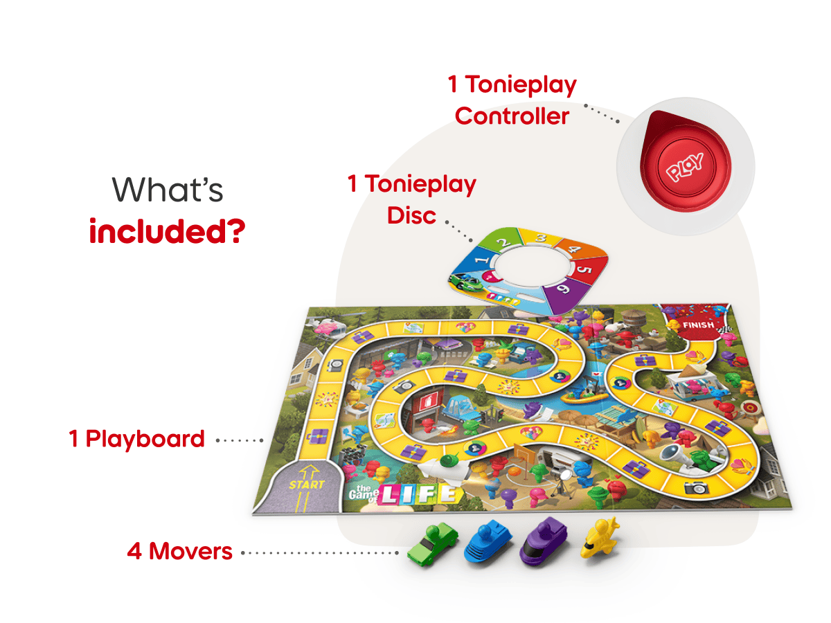 Tonieplay The Game of LIFE Game & Controller