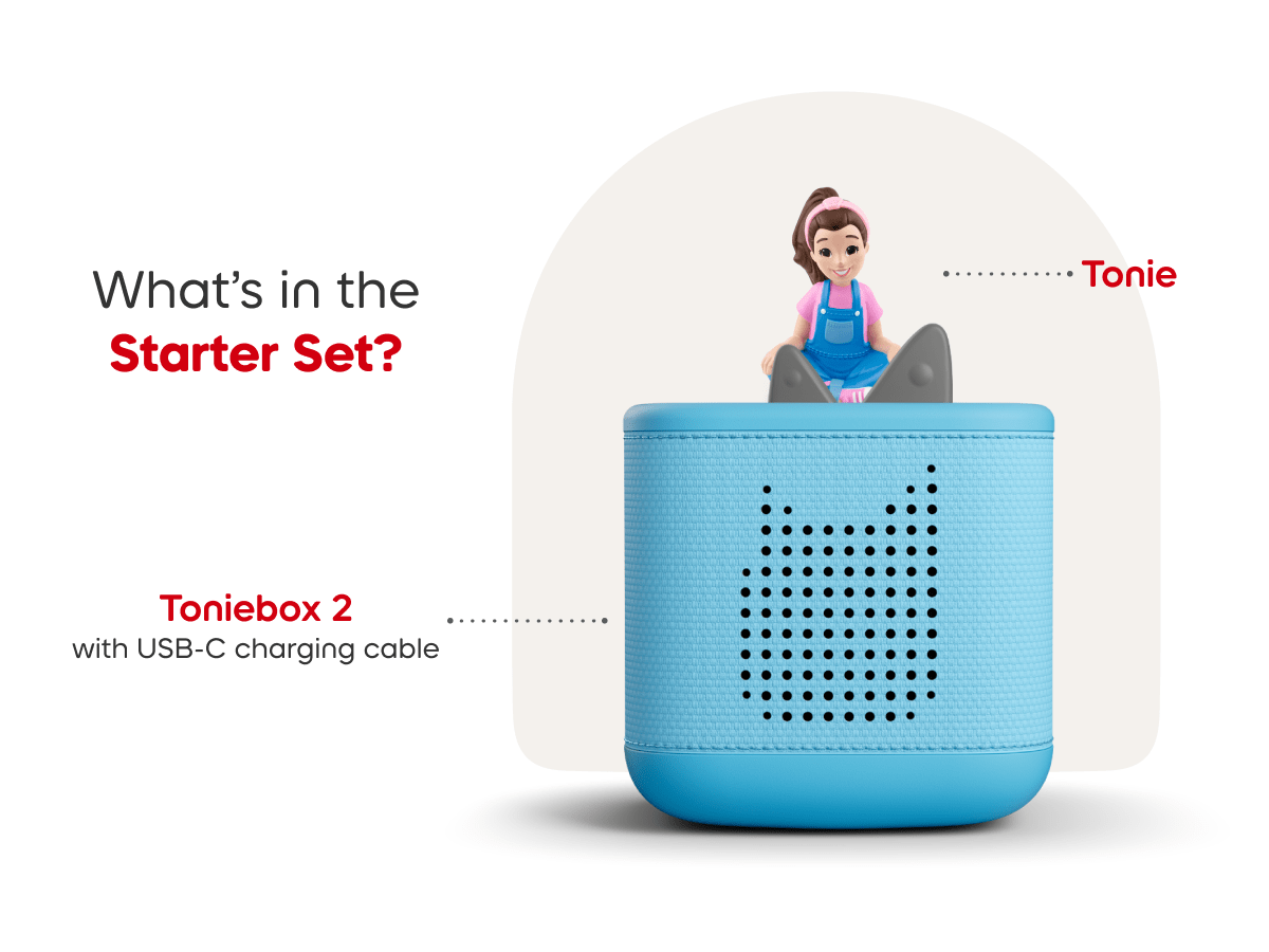Ms. Rachel Toniebox 2 Starter Set - Sky Blue