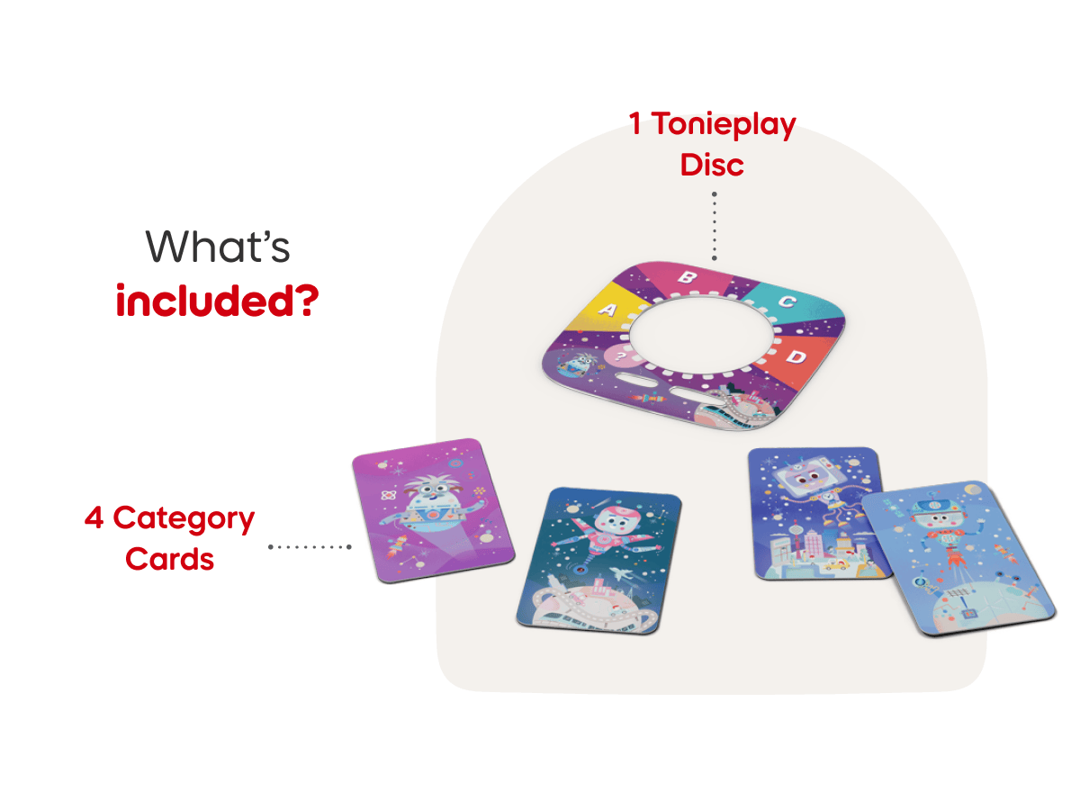 Tonieplay The Quizzles: All About Technology Game & Controller