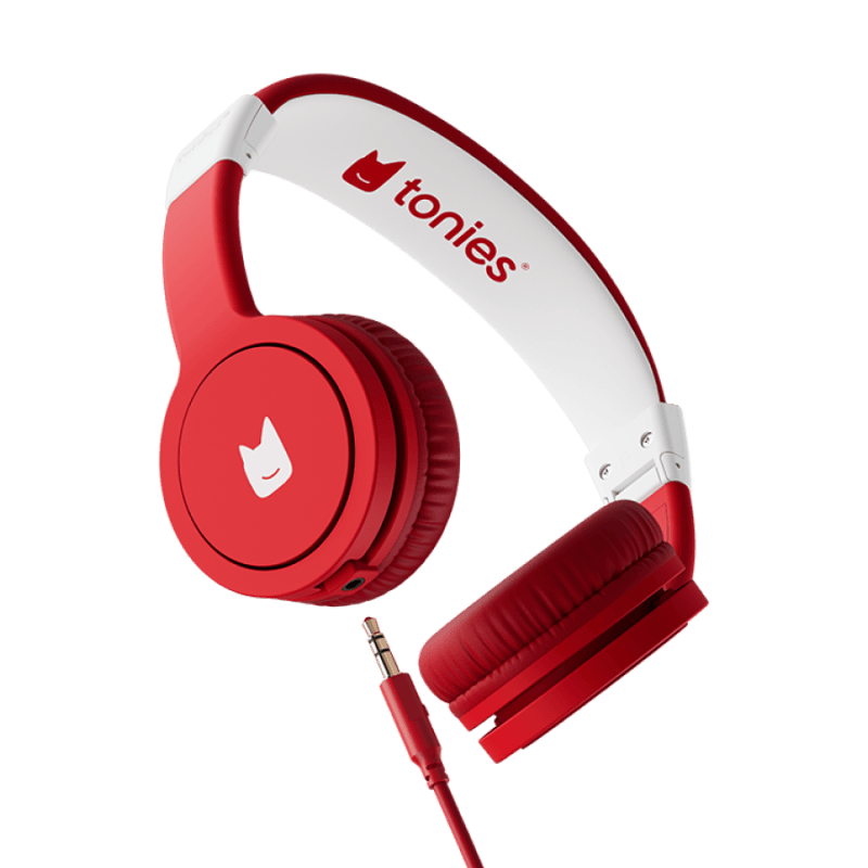 Wired Headphones: Sunset Red